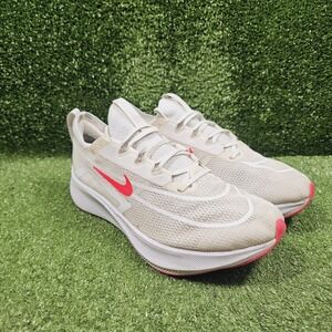 Nike Zoom Fly 4 Platinum Tint Siren Red Athletic Sneakers CT2392-006 Mens 12